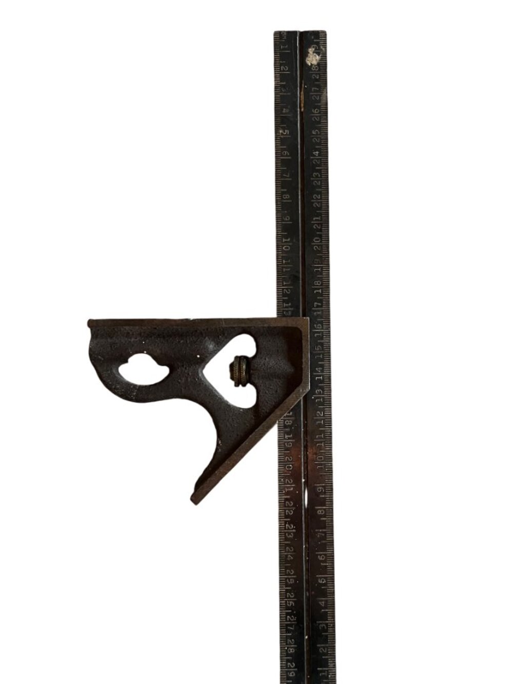 Vintage Angle Metal Ruler - Picture 3 of 4